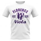 Fiorentina Established Football T-Shirt (White)