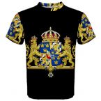 Sweden Coat of Arms Sublimated Sports Jersey