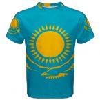 Kazakhstan Flag Sublimated Sports Jersey