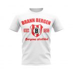 Brann Bergen Established Football T-Shirt (White)