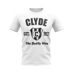 Clyde Established Football T-Shirt (White)