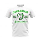 Lechia Gdansk Established Football T-Shirt (White)