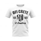 OFI Crete Established Football T-Shirt (White)