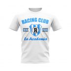 Racing Club Established Football T-Shirt (White)