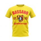 Bassano Virtus Established Football T-Shirt (Yellow)