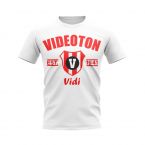 Videoton Established Football T-Shirt (White)