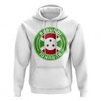 Burundi Football Badge Hoodie (White)