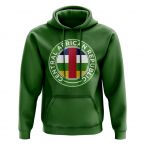 Central African Republic Football Badge Hoodie (Green)