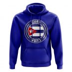 Cuba Football Badge Hoodie (Royal)