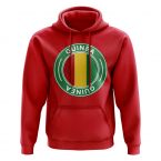 Guinea Football Badge Hoodie (Red)