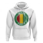 Guinea Football Badge Hoodie (White)