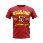 Bassano Virtus Established Football T-Shirt (Red)