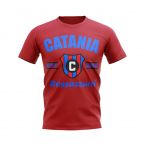 Catania Established Football T-Shirt (Red)