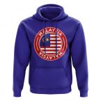 Malaysia Football Badge Hoodie (Royal)