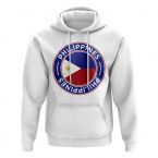 Philippines Football Badge Hoodie (White)