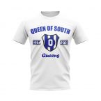 Queen of the South Established Football T-Shirt (White)