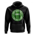 Saudi Arabia Football Badge Hoodie (Black)