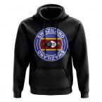 Swaziland Football Badge Hoodie (Black)