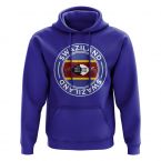 Swaziland Football Badge Hoodie (Royal)