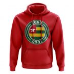 Togo Football Badge Hoodie (Red)