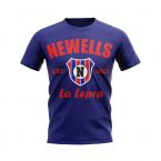 Newells Old Boys Established Football T-Shirt (Navy)