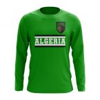 Algeria Core Football Country Long Sleeve T-Shirt (Green)