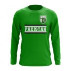 Pakistan Core Football Country Long Sleeve T-Shirt (Green)