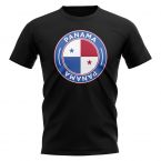 Panama Football Badge T-Shirt (Black)