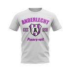 Anderlecht Established Football T-Shirt (White)