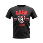 Caen Established Football T-Shirt (Black)