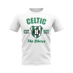 Celtic Established Football T-Shirt (White)