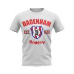 Dagenham Established Football T-Shirt (White)