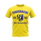 Fenerbahce Established Football T-Shirt (Yellow)