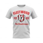 Fleetwood Established Football T-Shirt (White)