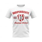 Independiente Established Football T-Shirt (White)
