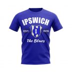 Ipswich Established Football T-Shirt (Blue)