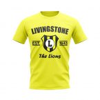 Livingston Established Football T-Shirt (Yellow)