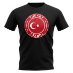Turkey Football Badge T-Shirt (Black)