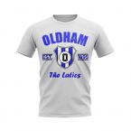 Oldham Established Football T-Shirt (White)
