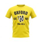 Oxford Established Football T-Shirt (Yellow)