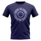 Cook Islands Football Badge T-Shirt (Navy)