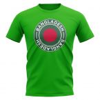 Bangladesh Football Badge T-Shirt (Green)