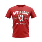 Stuttgart Established Football T-Shirt (Red)