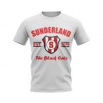Sunderland Established Football T-Shirt (White)