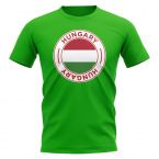 Hungary Football Badge T-Shirt (Green)