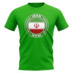 Iran Football Badge T-Shirt (Green)