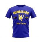 Wimbledon Established Football T-Shirt (Blue)