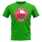 Oman Football Badge T-Shirt (Green)