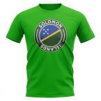 Solomon Islands Football Badge T-Shirt (Green)