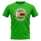 Zimbabwe Football Badge T-Shirt (Green)